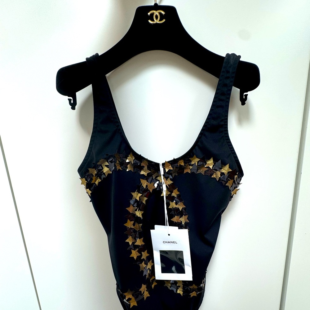 CHANEL RARE ONE PIECE SWIM BODYSUIT🤩🤩🤩❤️
